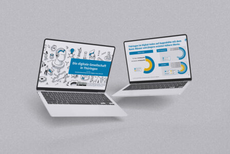Foliensatz Sonderauswertung Mockup Laptop